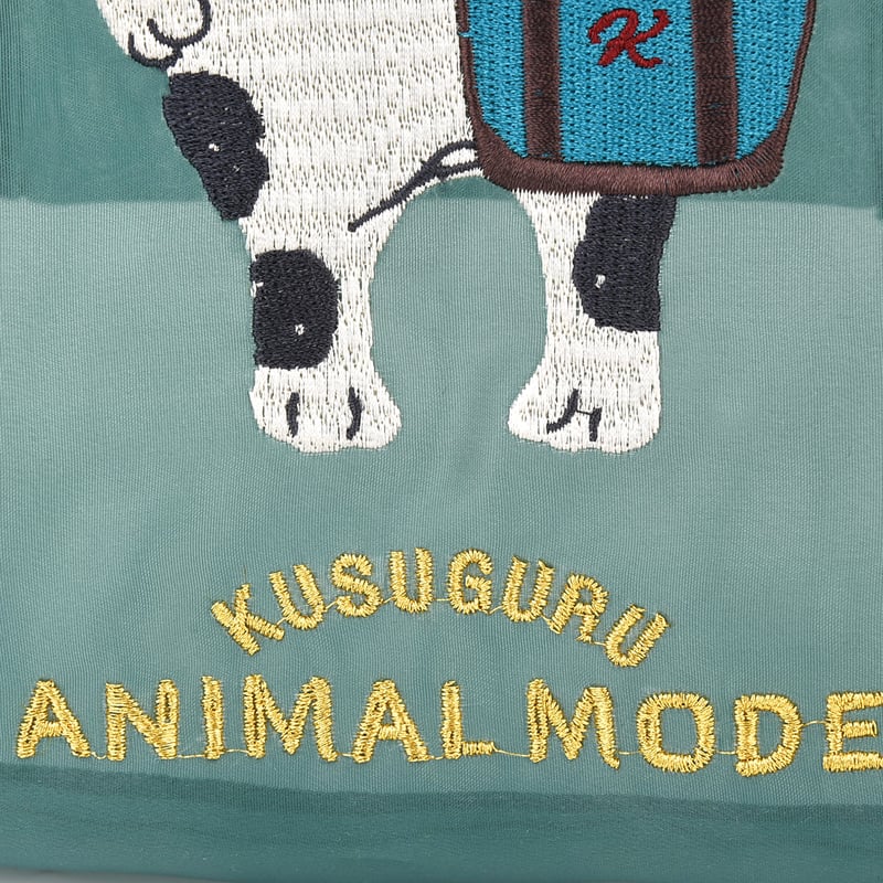 25-8152 アニマルモード シフォン生地 サブバッグ パウロ柄