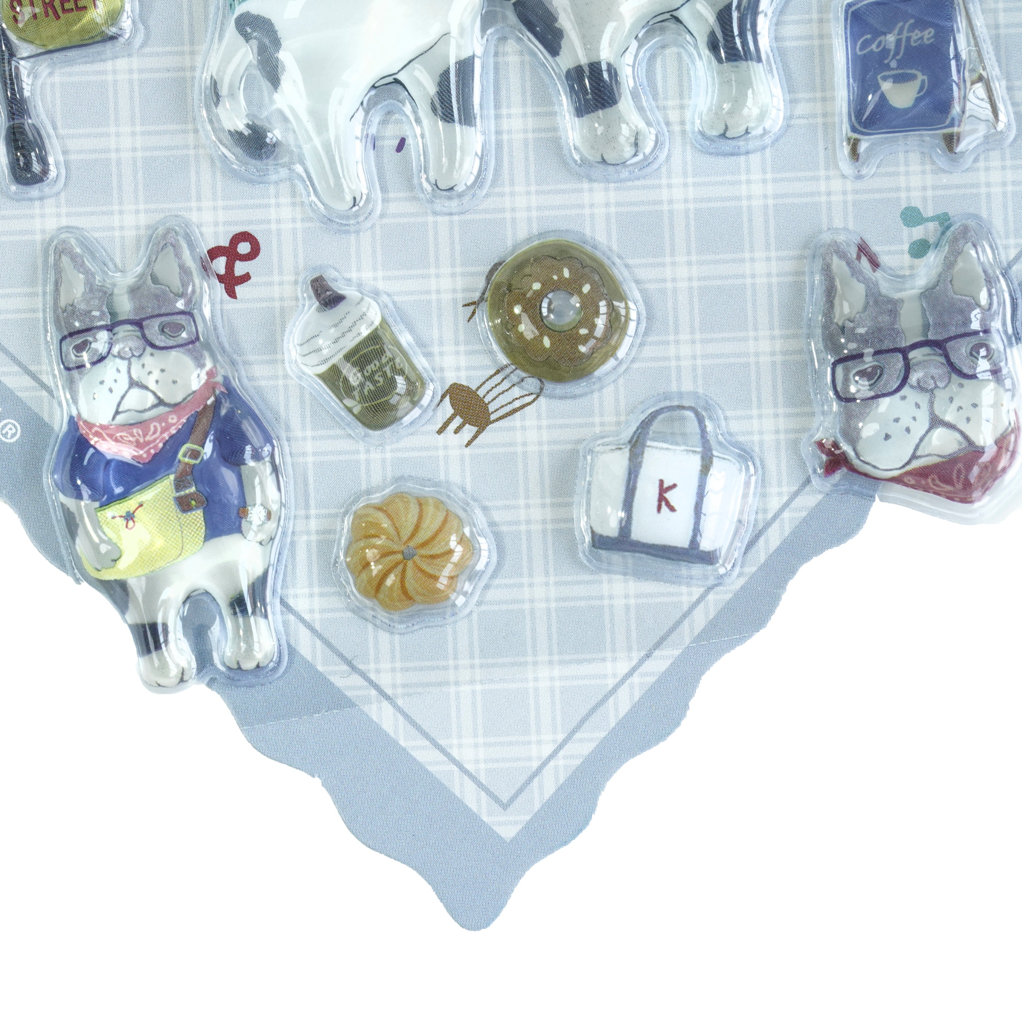 26-10085 プクルンジャムジャムシール アニマルモード柄 | KUSUGURU STORE