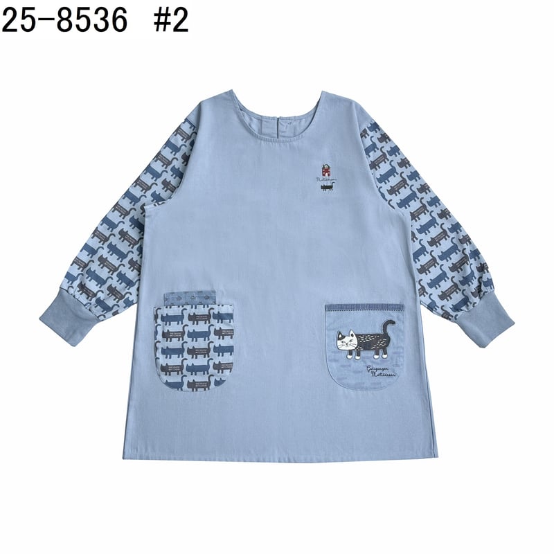 25-8536 マチルダさん 釦リボンあきリブカッポウ | KUSUGURU STORE