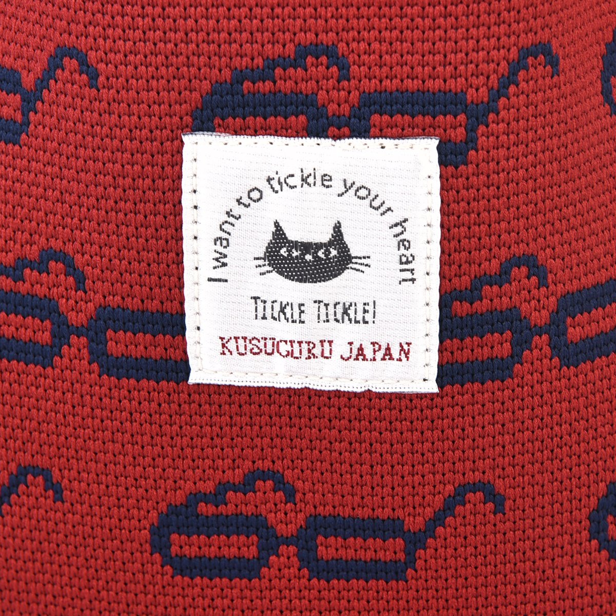 24-7079 ニットトートバッグ ネコザワさん柄 | KUSUGURU STORE