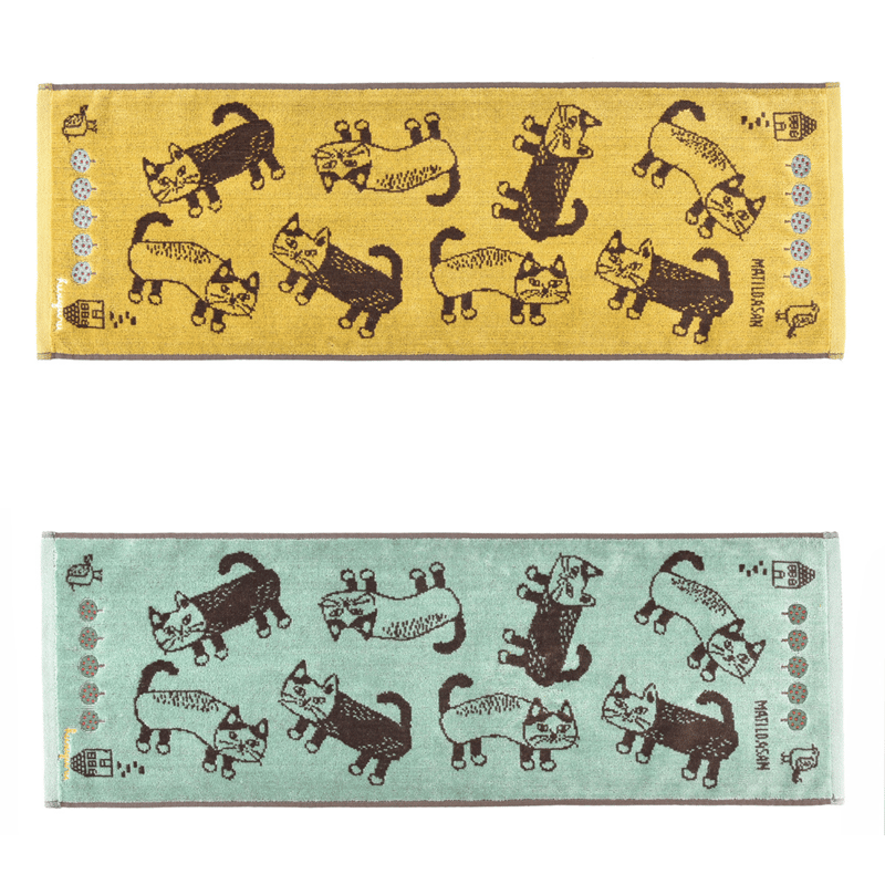 25-8125 ふわふわタオルマフラー マチルダさん柄 | KUSUGURU STORE