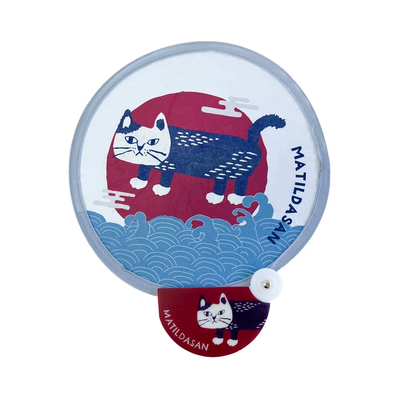 25-8273 くるりんうちわ マチルダさん柄 | KUSUGURU STORE