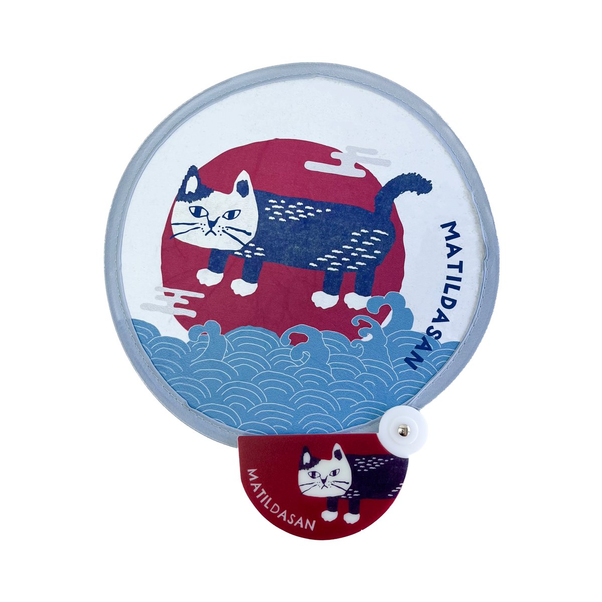 25-8273 くるりんうちわ マチルダさん柄 | KUSUGURU STORE