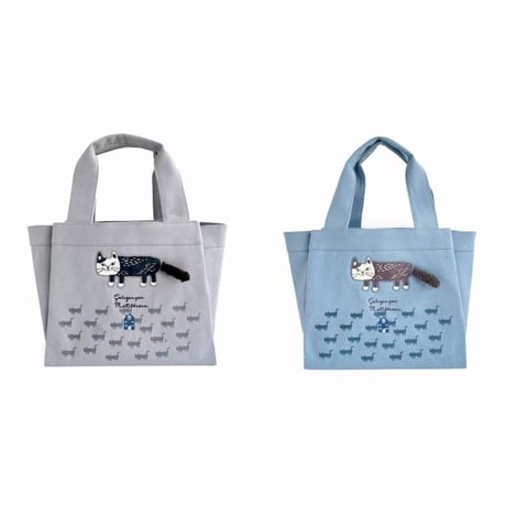 ルル　トラクターわんこ　トートバッグ　小物入れ ルル様専用 トラクターわんこ トートバッグ 小物入れ