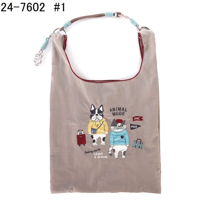 24-7602 2WAYサブバッグ アニマルモード柄 | KUSUGURU STORE