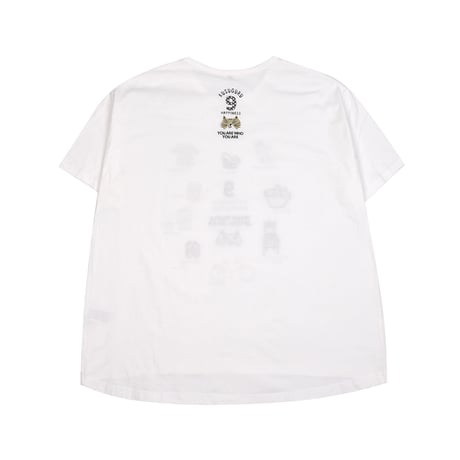 24-7133　天竺ニット　ラフサイズTシャツ　クスグルハピネス柄