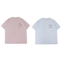 26-9132　クスグルキャラクター　アップリケ＆刺繍Tシャツ　ラフサイズ　マチルダさん柄