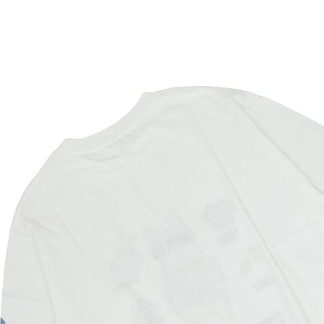 26-9130　クスグルキャラクター　接触冷感オフホワイト・Tシャツ　パウロ柄