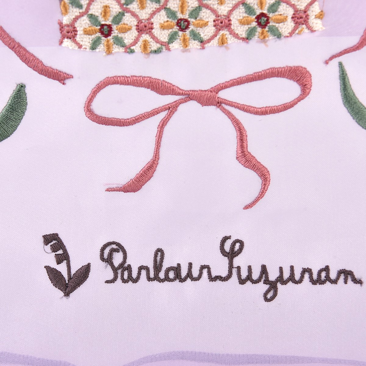 25-8143 パーラーすずらん堂 シフォン生地 サブバッグ ちまきさん柄