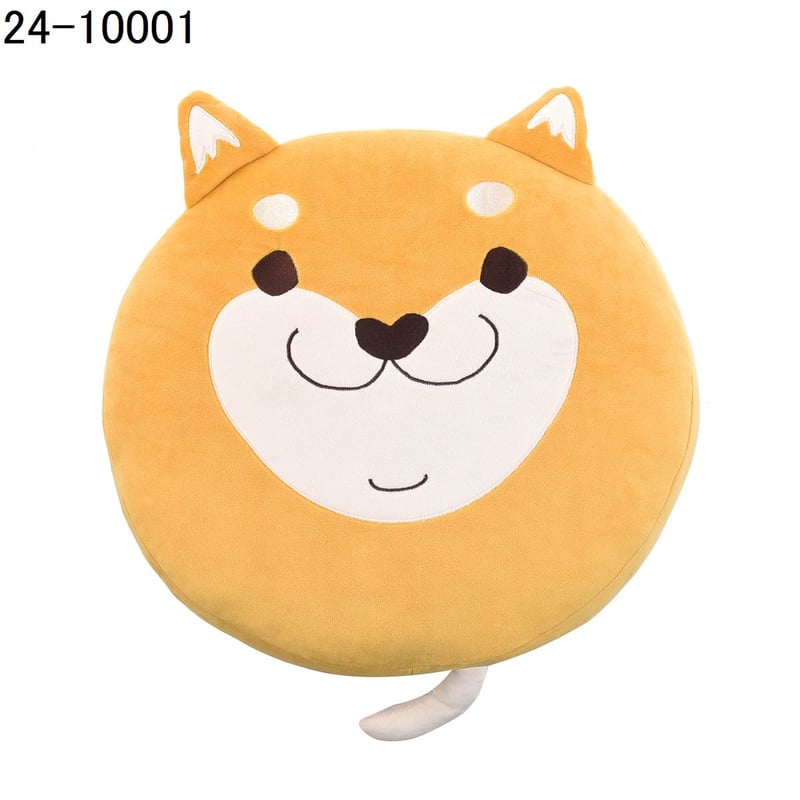 10001 おもっちクッション 丸型クッション 柴くん | KUSUGURU STORE