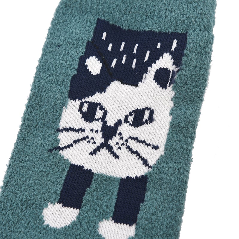 23-6724 ぽこぽこブークレー靴下 マチルダさん柄 | KUSUGURU STORE