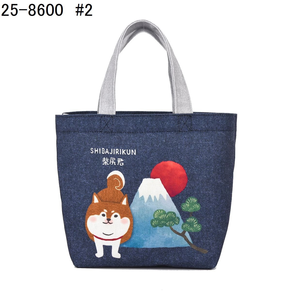 小波津志　トートバッグ ひろいばなし「しずかちゃんと店長」マルシェトートバッグ＋らゔ