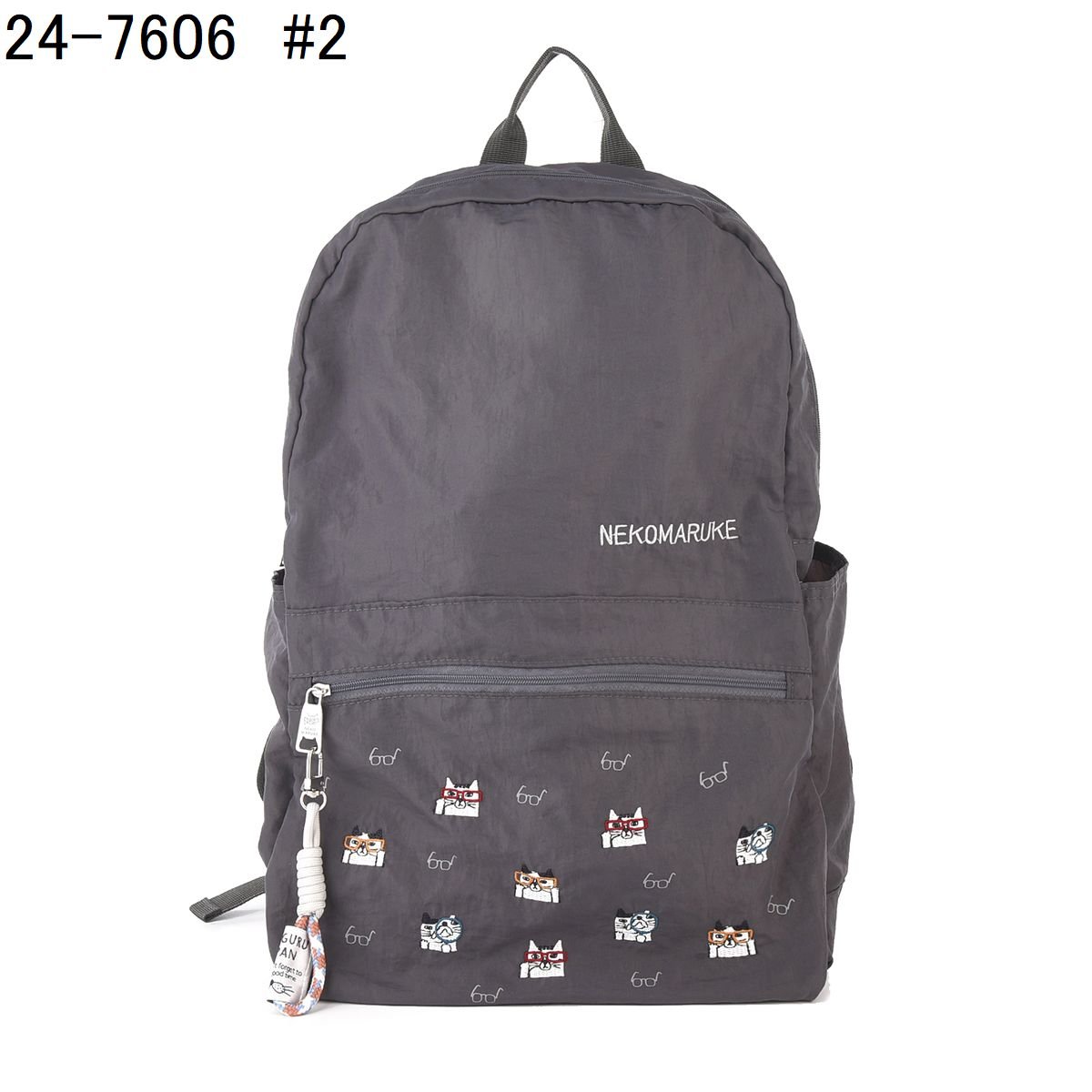 24-7606 リュック ネコまるけ柄 | KUSUGURU STORE 24-7606 リュック ネコまるけ柄 | KUSUGURU STORE