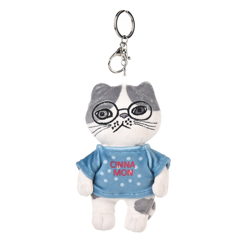 24-7113 パフモチ マスコットキーホルダー アニマルモード シナモン