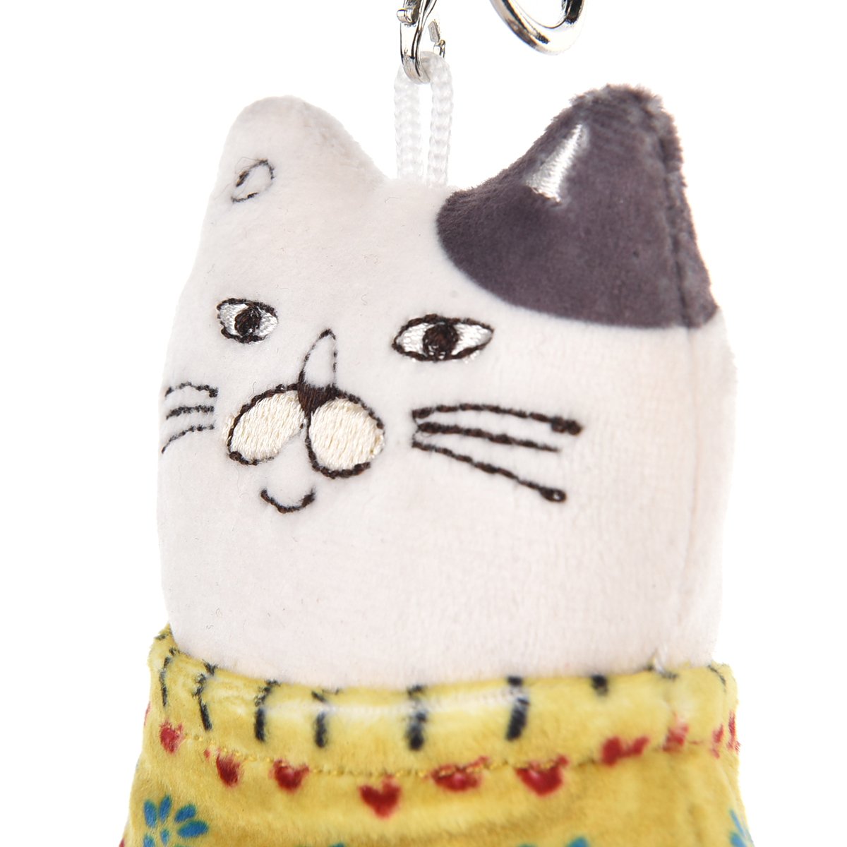 24-7112 パフモチ マスコットキーホルダー ねこぜがわさん | KUSUGURU