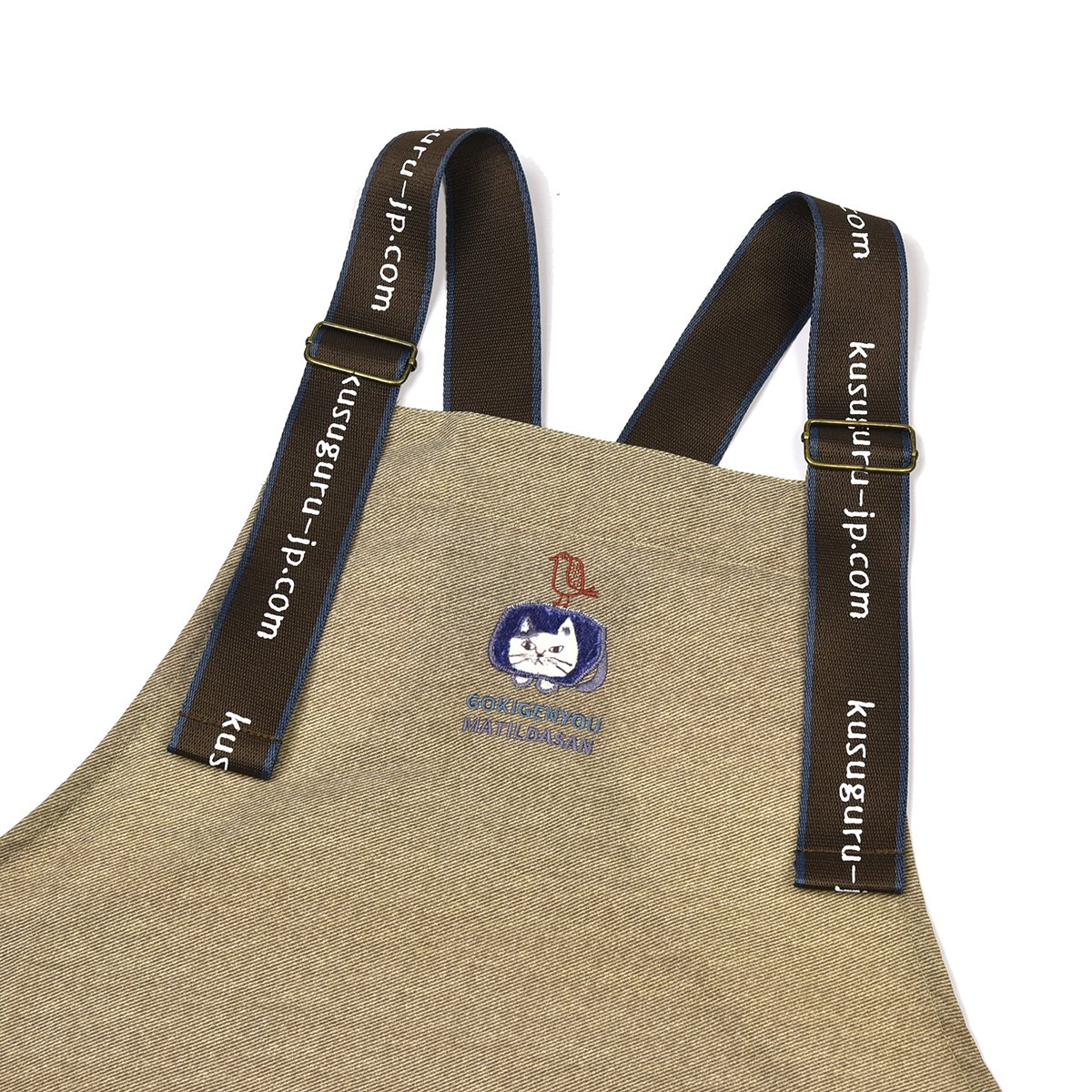 24-7521 マチルダさん 脇釦あきエプロン | KUSUGURU STORE 24-7521 マチルダさん 脇釦あきエプロン | KUSUGURU STORE