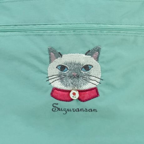 26-9153　パーラーすずらん堂　撥水加工刺繍ワッシャーバッグ　リュック
