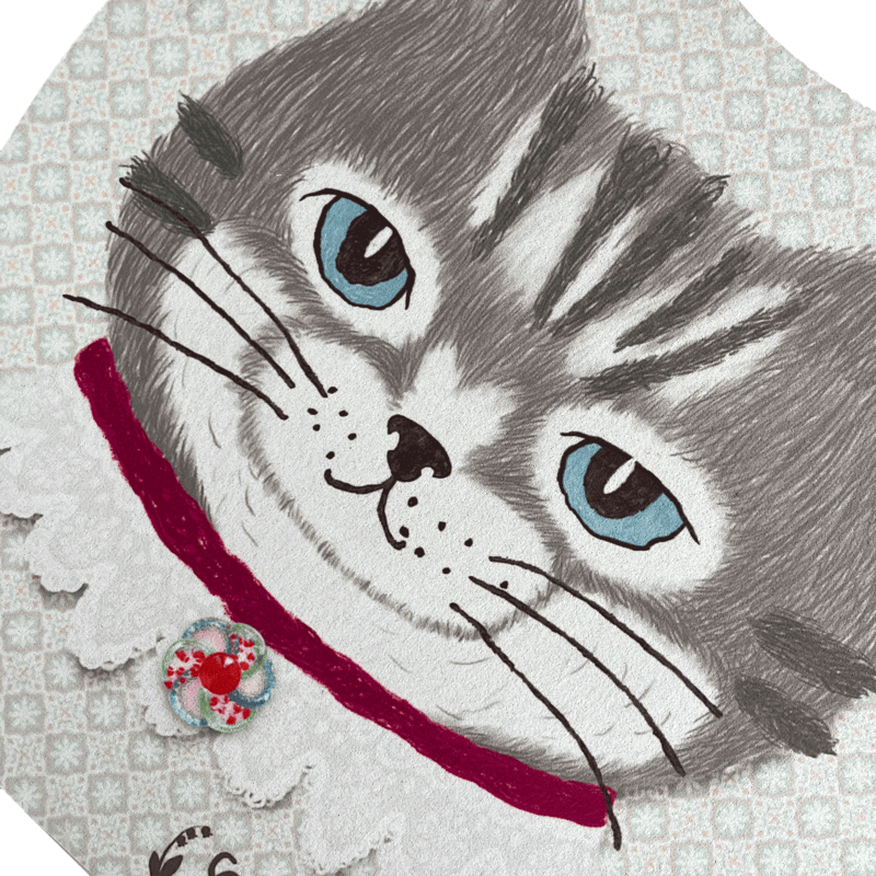 140.巾着袋とふんわりマット　コースター 140.巾着袋とふんわりマット コースター