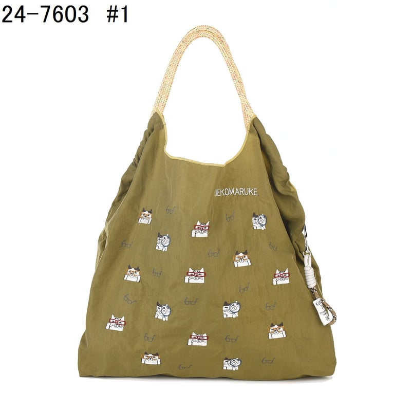 24-7603 パラコードバッグ ネコまるけ柄 | KUSUGURU STORE