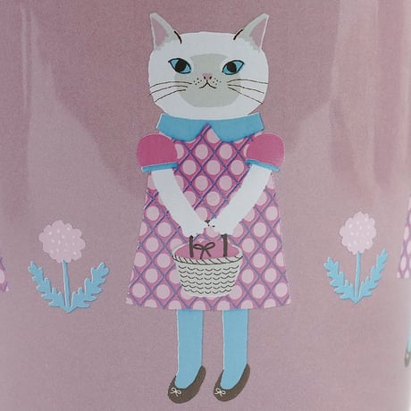 26-9157　パーラーすずらん堂　ぽってりマグカップ　すずらんさん柄