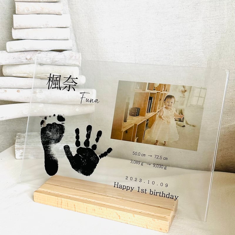 クリアポスターA4サイズ/A5サイズ | 手形足形アートnijiiro