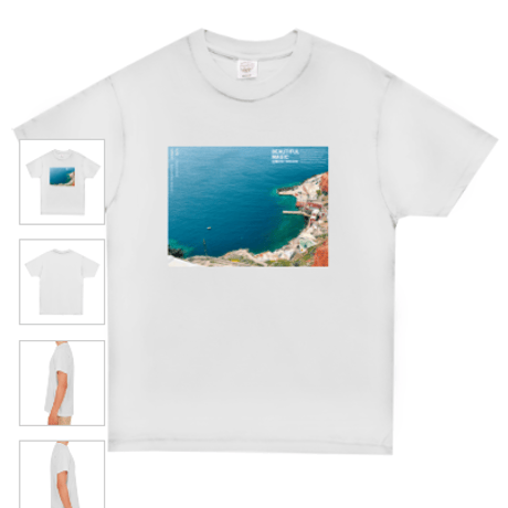 寺地美穂オリジナルTシャツ ―海―