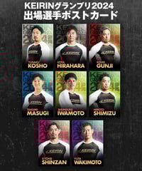 KEIRINグランプリ2024出場9選手オリジナルラッキーコインセット KEIRINグランプリ2024シリーズ 出場選手ステッカー | KEIRIN