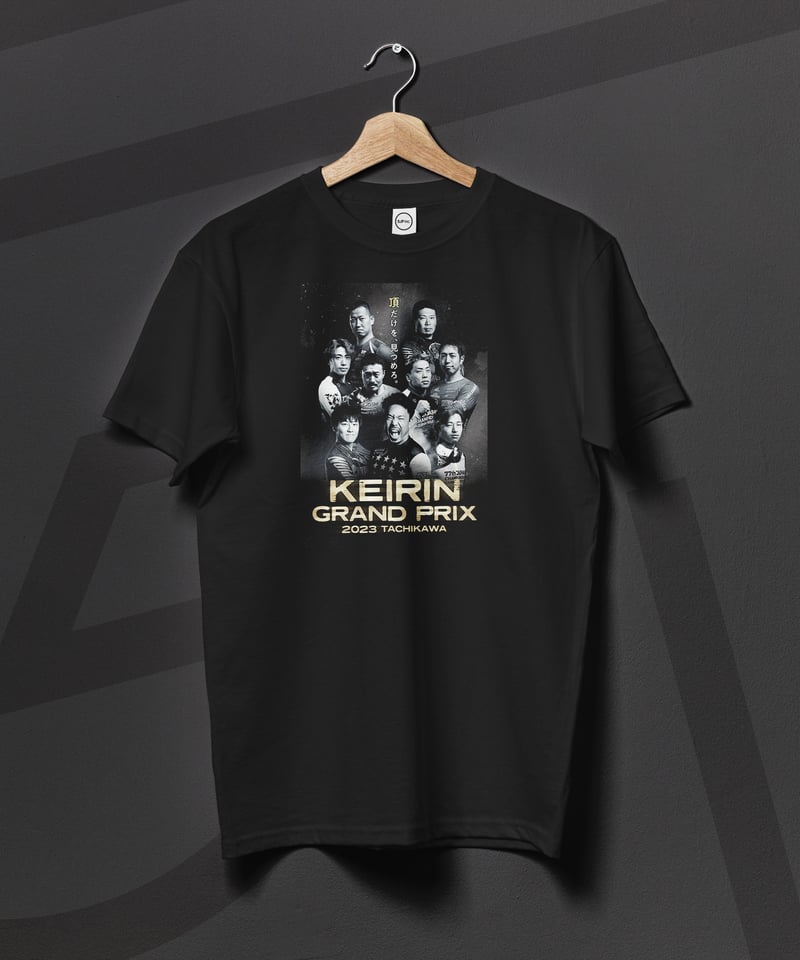 予約販売】KEIRINグランプリ2023出場選手Tシャツ【BLACK】 | KEIRIN MALL