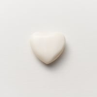 Heart Button  / Bone