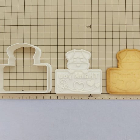 「ほっこりさんのThank you クッキー型」〜感謝の気持ちを込めて、手作りクッキーを贈ろう！〜