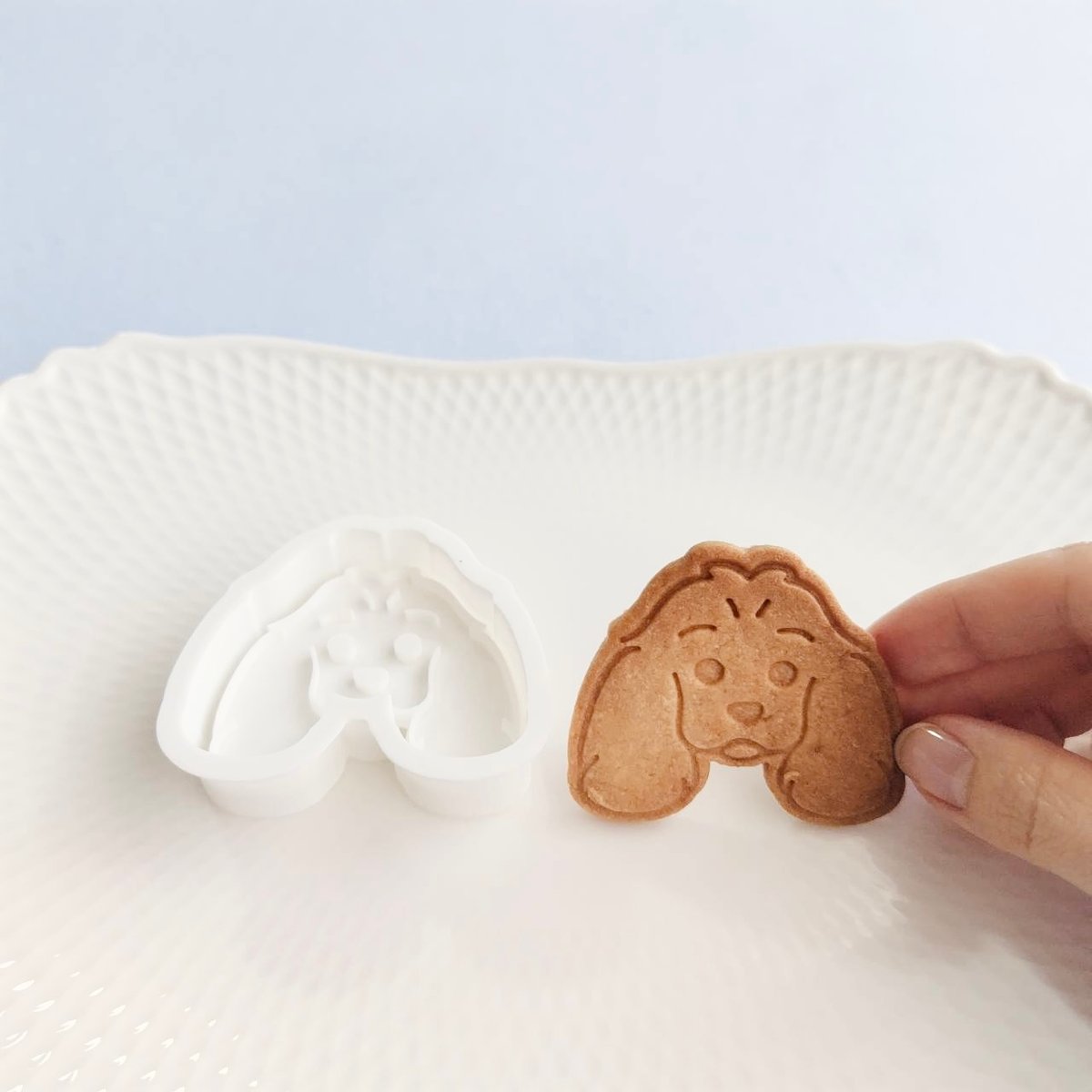 ふわっと優雅なアメコカさんのクッキー型」～優雅な毛並みを再現