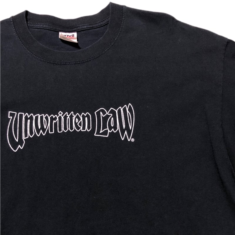 ビンテージ Unwritten Law Tシャツ アンリトゥンロウ VINTAGE UNWRITTEN LAW SINGLE STITCH T-SHIRT BLUE ROOM OZ