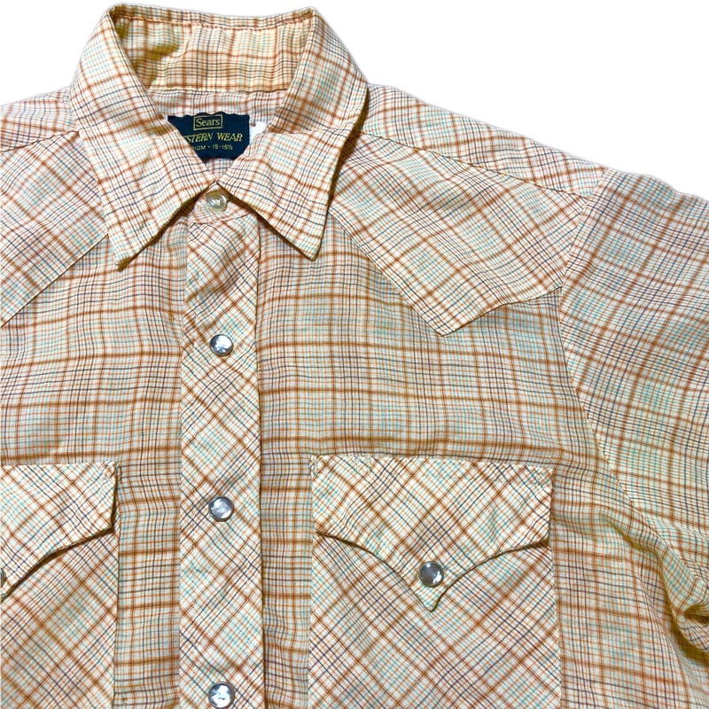 Sears WESTERN WEAR（70'S）/ S/S WESTERN SHIRT | a
