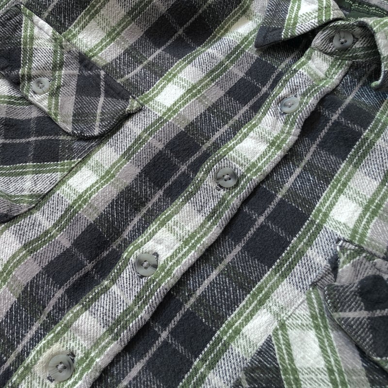 GREAT NORTHWEST（90〜00'S）/ HEAVY FLANNEL SHIRT |
