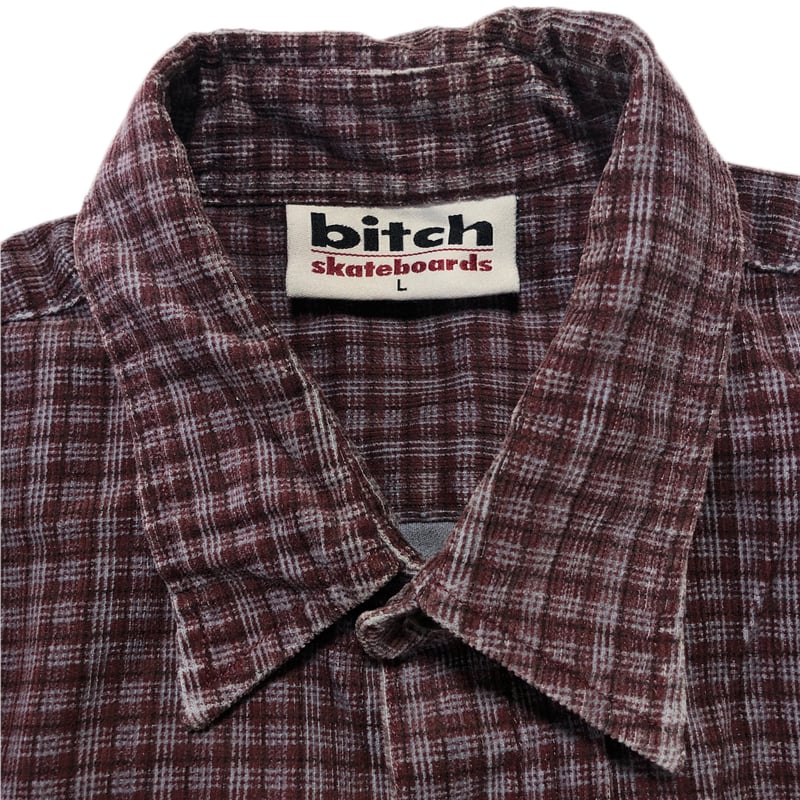 bitch skateboards（90'S）/ PLAID SHIRT | and IND...