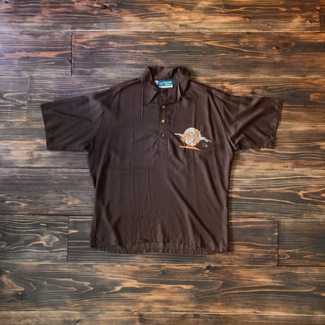 【レトロ】ヴィンテージ品 オーシャンパシフィック メンズ 半袖 シャツ M OCEAN PACIFIC - XL☆古着 オーシャンパシフィック OP 半袖