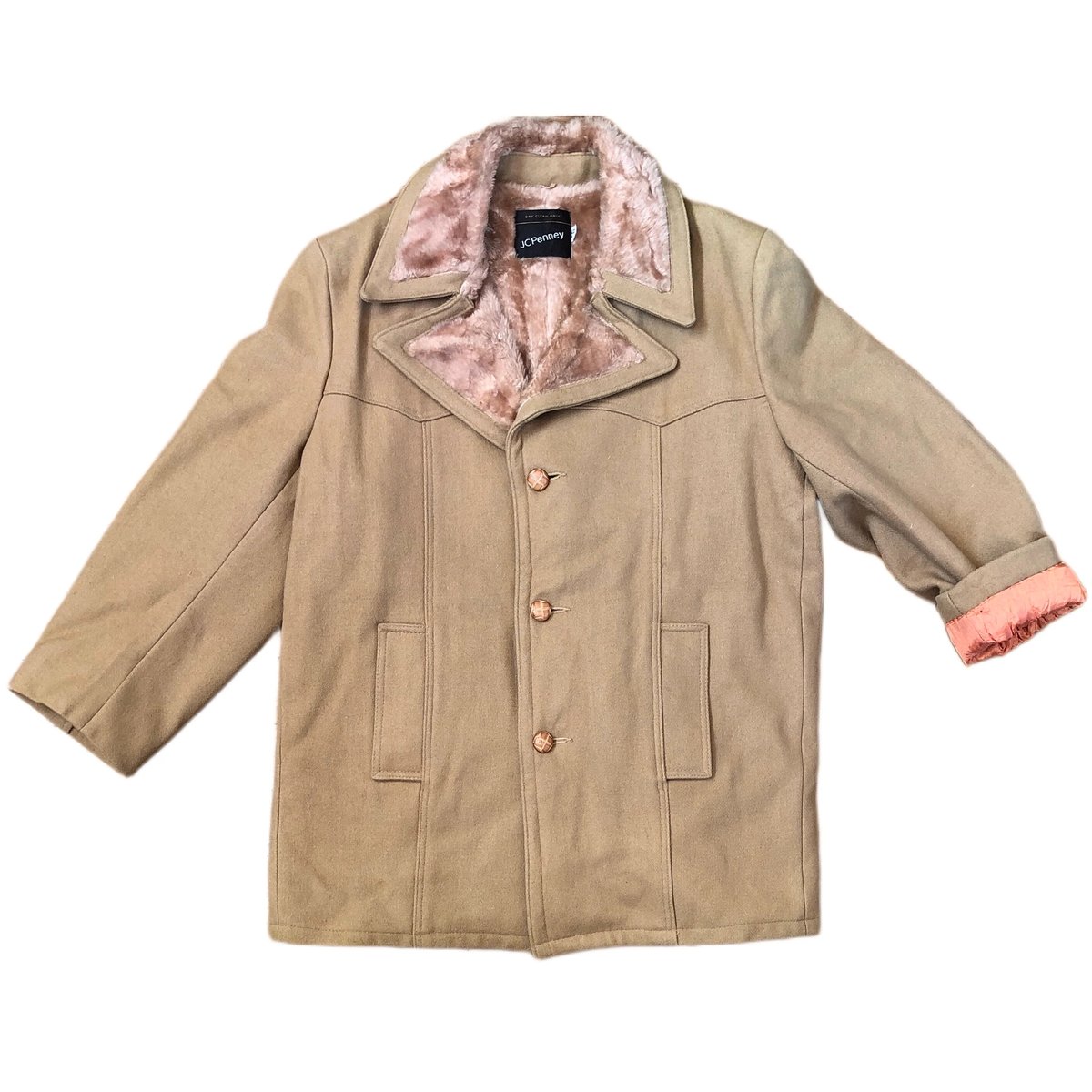 JC PENNEY(70'S)/ WOOL RANCH COAT | and INDEPENDENT JC PENNEY(70'S)/ WOOL RANCH COAT | and INDEPENDENT