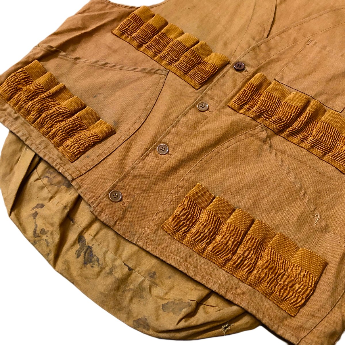 70s USA製 Redhead ハンティング ゲームベスト M ベージュ 70s USA製 Redhead ハンティング ゲームベスト M ベージュ RED