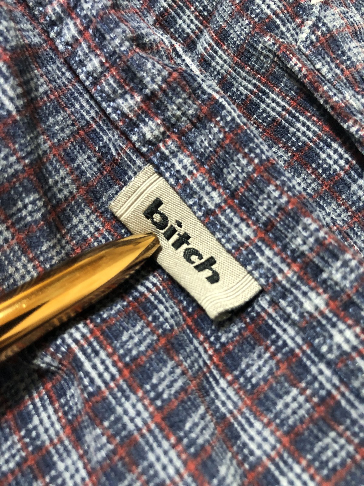 bitch skateboards チェック柄シャツジャケット Mサイズ bitch skateboards チェック柄シャツジャケット Mサイズ bitch