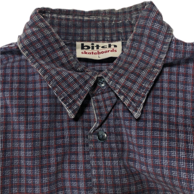 bitch skateboards（90'S）/ PLAID SHIRT | and INDE