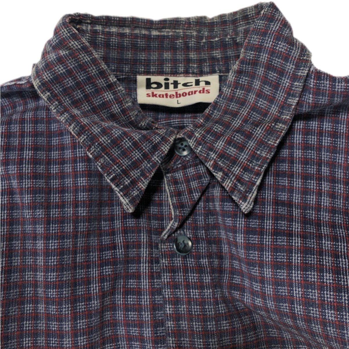 bitch skateboards(90'S)/ PLAID SHIRT | and INDE bitch skateboards(90'S)/ PLAID SHIRT | and INDE