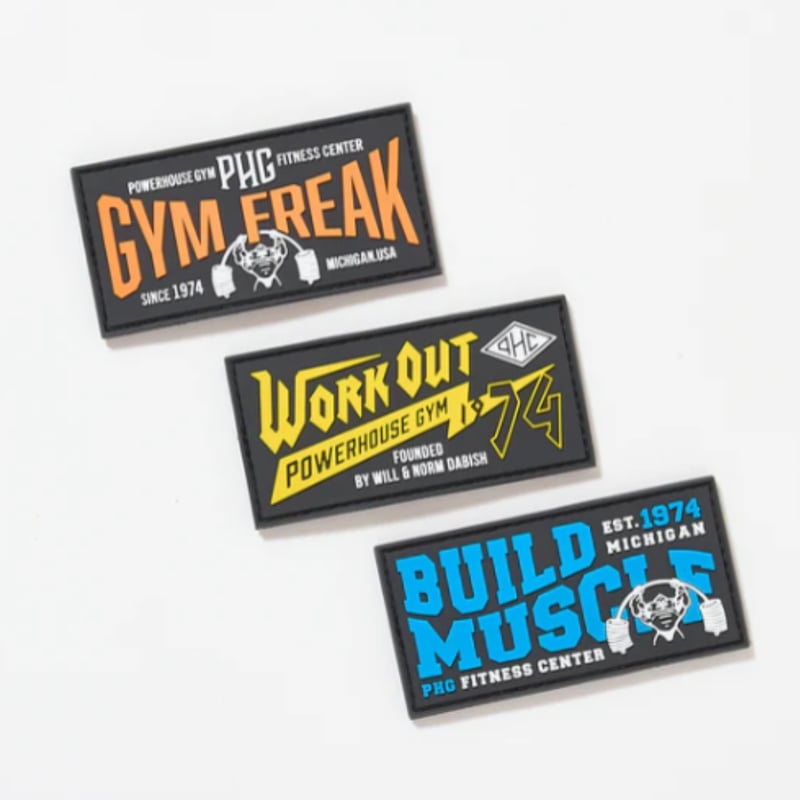 ヘリテージパッチ/セット販売 | POWERHOUSE GYM IBARAKI, JAPAN