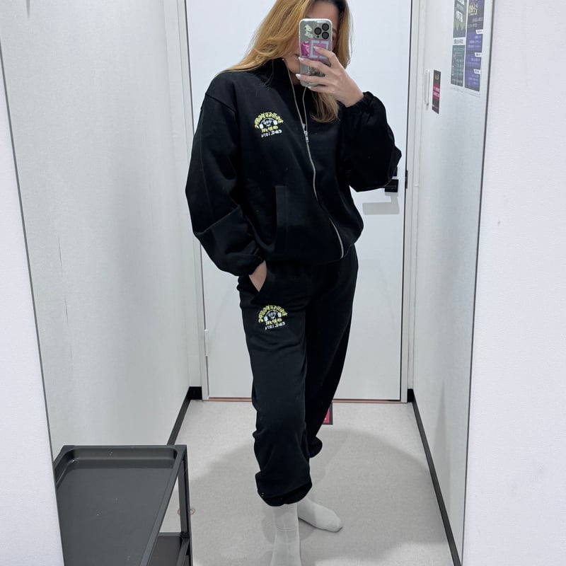 パワーハウスジム スウェットスタンドジャケット＆パンツ セットアップ