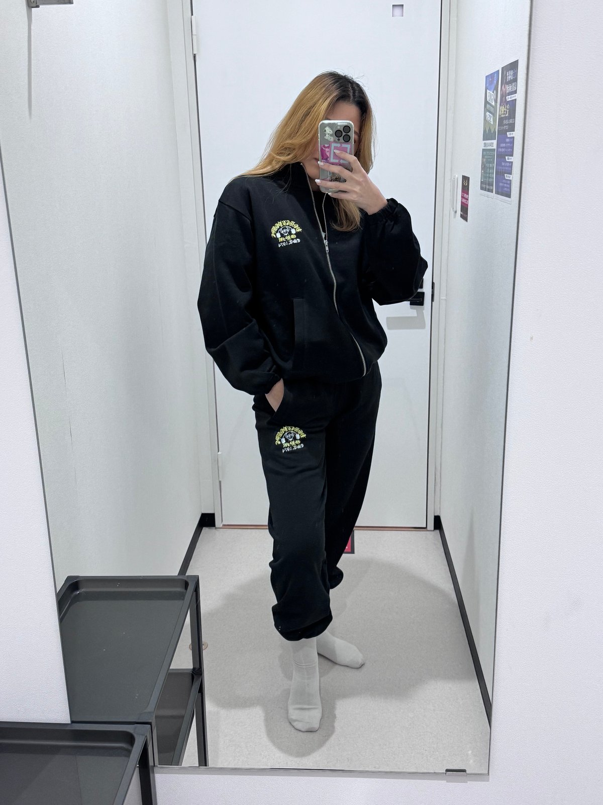 パワーハウスジム スウェットスタンドジャケット＆パンツ セットアップ