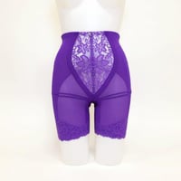 リリーブーケイオンクリア セミガードル 補正下着【58~122】（神秘・紅