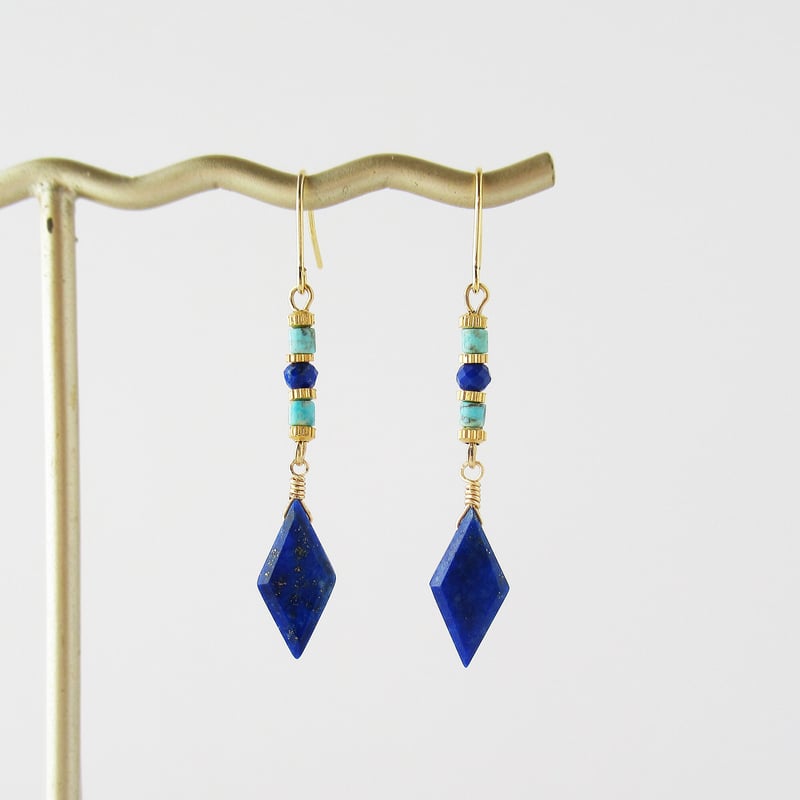 ete ラピスラズリ ピアス ete ピアス ラピスラズリ レディース : ZOZOTOWN Yahoo!店