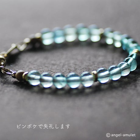 美しい水の粒ブレスレット・イヤリングset / angel-amulet