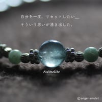 気持ちリセット ブレスレット angel-amulet / あなたの心に届く言霊カード付き