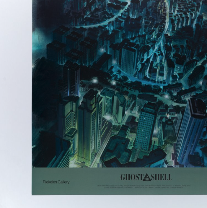 GHOST IN THE SHELL/攻殻機動隊 ポスター Cut no. 683:Riek GHOST IN THE SHELL/攻殻機動隊 ポスター Cut no. 683:Riek
