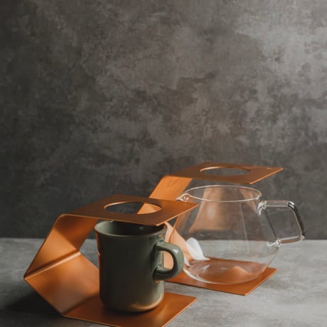 coffee drip stand/copper
